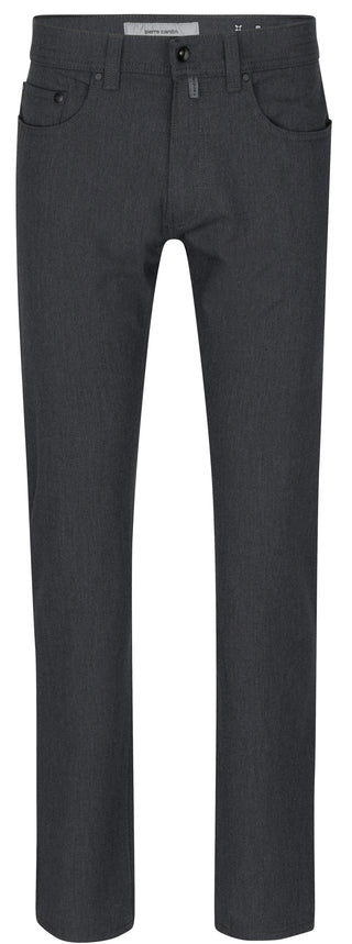 PIERRE CARDIN LYON TAPERED - Dark Charcoal Melange - 34540 2011.9203