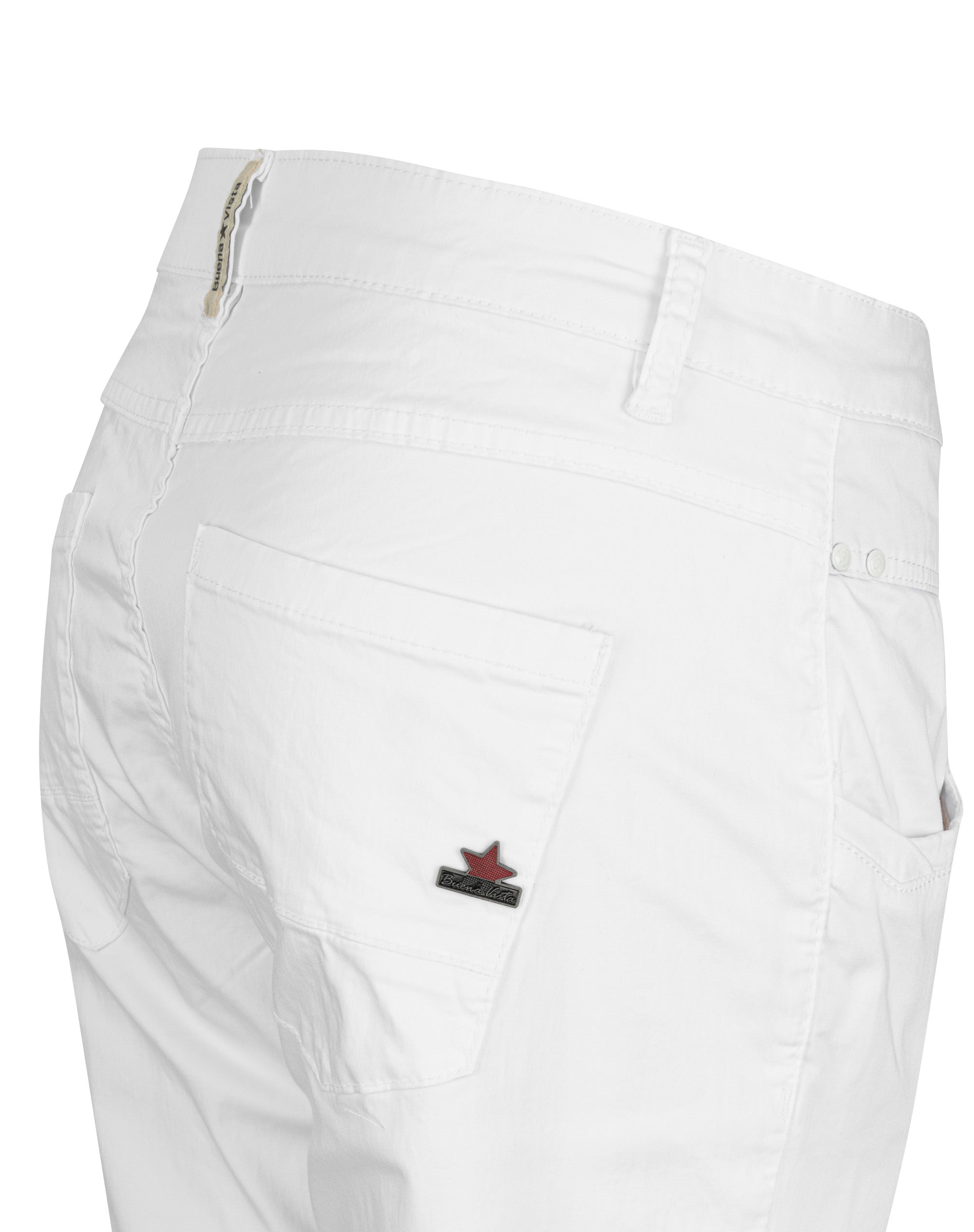 BUENA VISTA Anna Capri-Jeans - Pure Winter White - 2404 B5885 4003.032 von Buena Vista