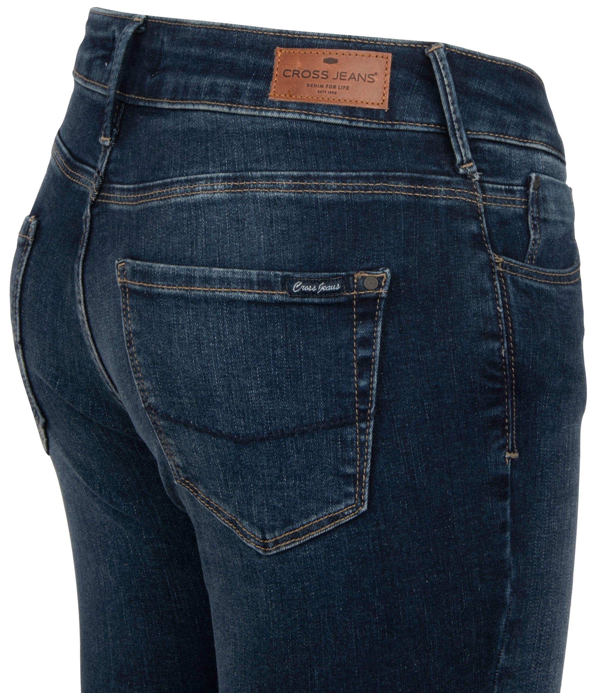 CROSS JEANS Giselle Five Pocket - Indigo Midnight Blue - P477-117 von Cross Jeans