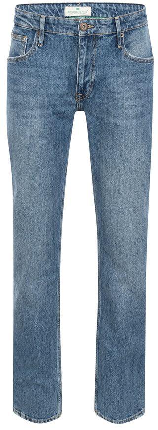CROSS JEANS DAMIEN Jeans - Coastal Vintage Blue - E198-080