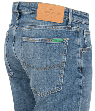 CROSS JEANS DAMIEN Jeans - Coastal Vintage Blue - E198-080