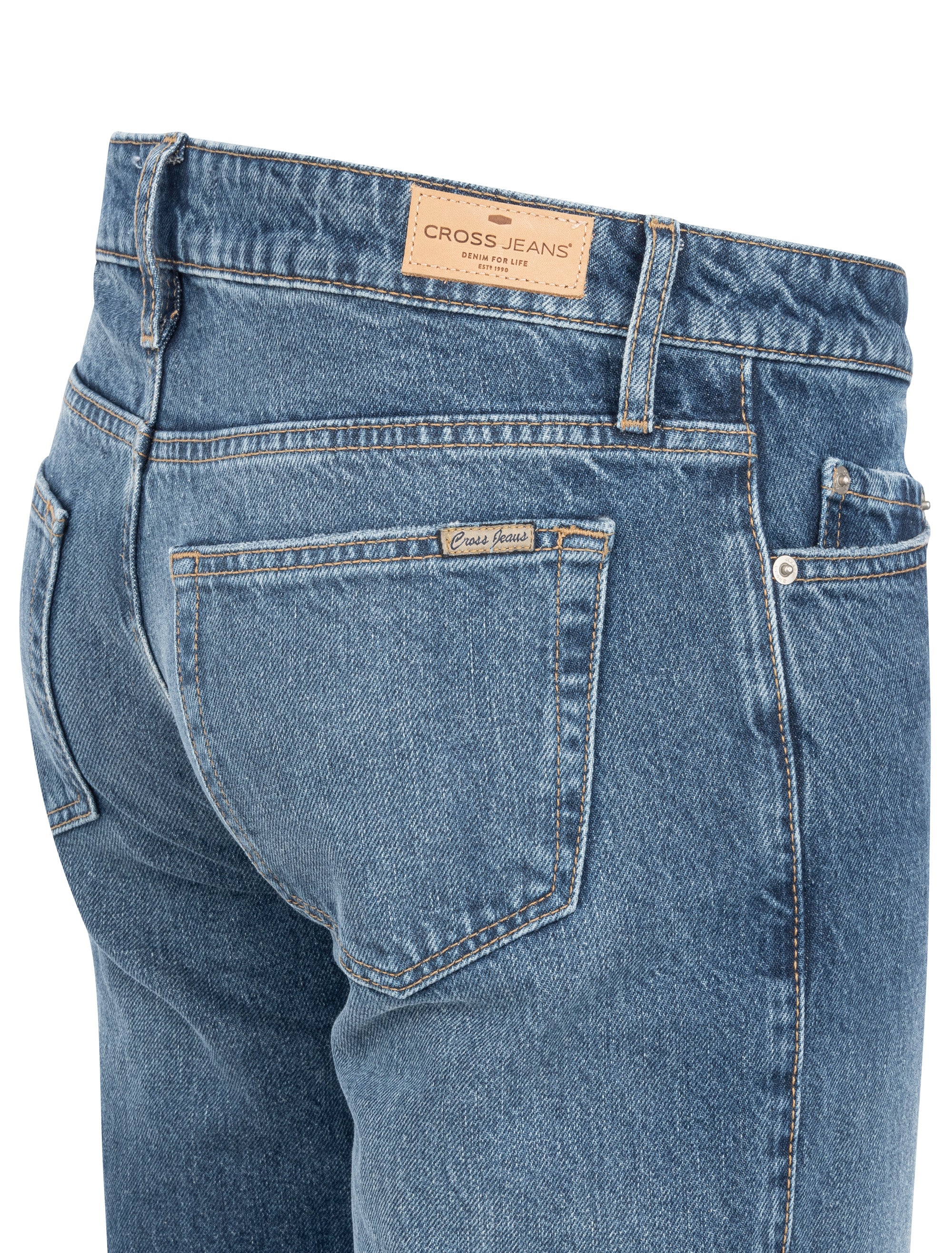 CROSS JEANS Lily Hose - Coastal Horizon Blue - H460-009 von Cross Jeans