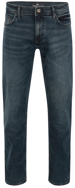 CROSS JEANS DYLAN Jeans - Deep Atlantic Blue - E195-132