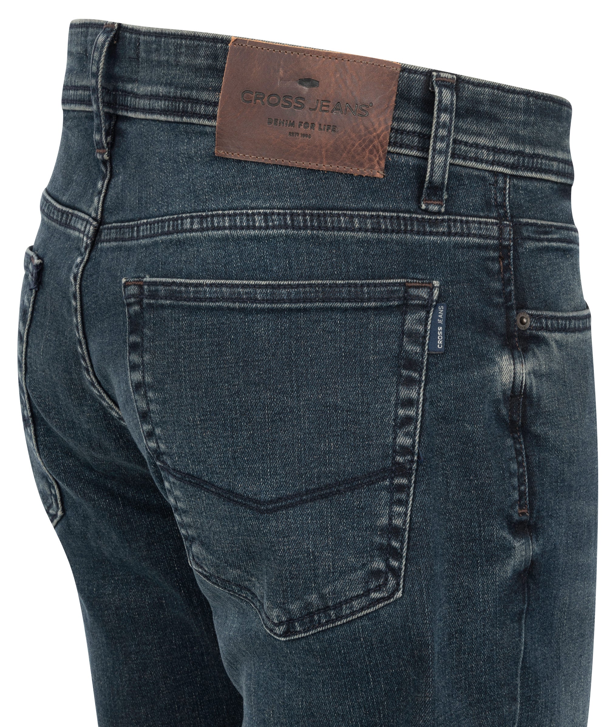CROSS JEANS DYLAN Jeans - Deep Atlantic Blue - E195-132 von Cross Jeans