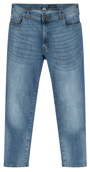 PIERRE CARDIN LYON Jeans - Coastal Horizon Blue - 38510 8105.6834