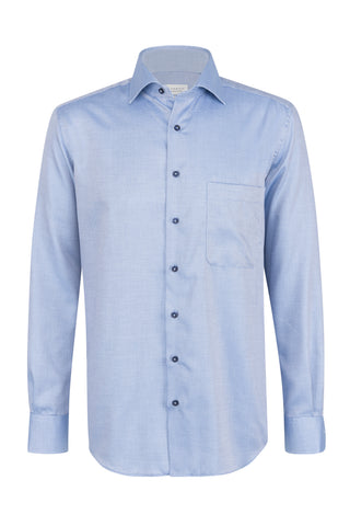 ETERNA COMFORT FIT Langarm Hemd - Misty Sky Blue - 3475-14-E19K