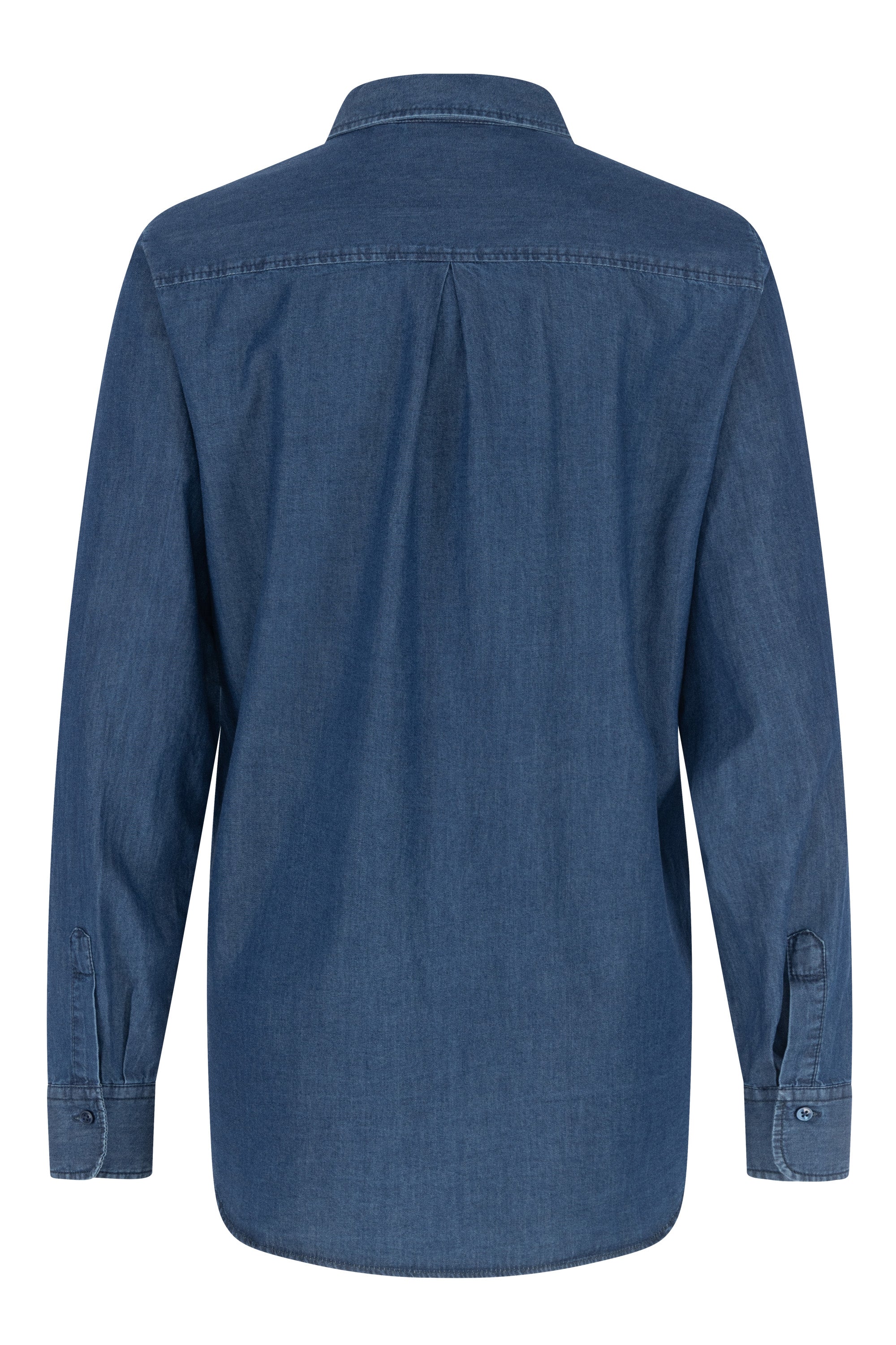 ETERNA REGULAR FIT Bluse - Slate Indigo Blue - 5512-17-D320