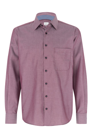 ETERNA COMFORT FIT Langarm Hemd - Violet Mist - 1007-90-E141