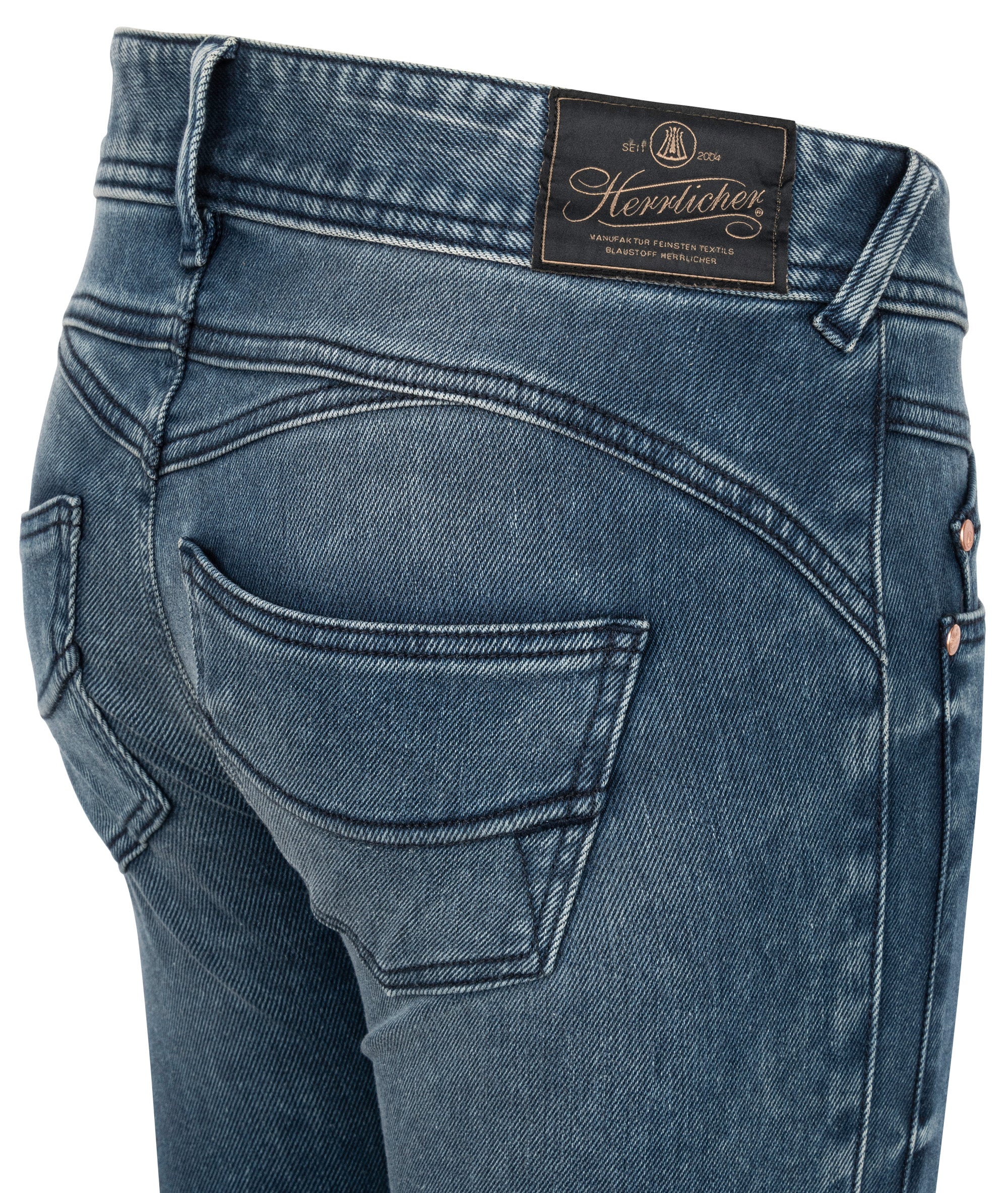 HERRLICHER Gila Slim Denim - Ocean Atlas Blue - 5606-OD400-949 von Herrlicher