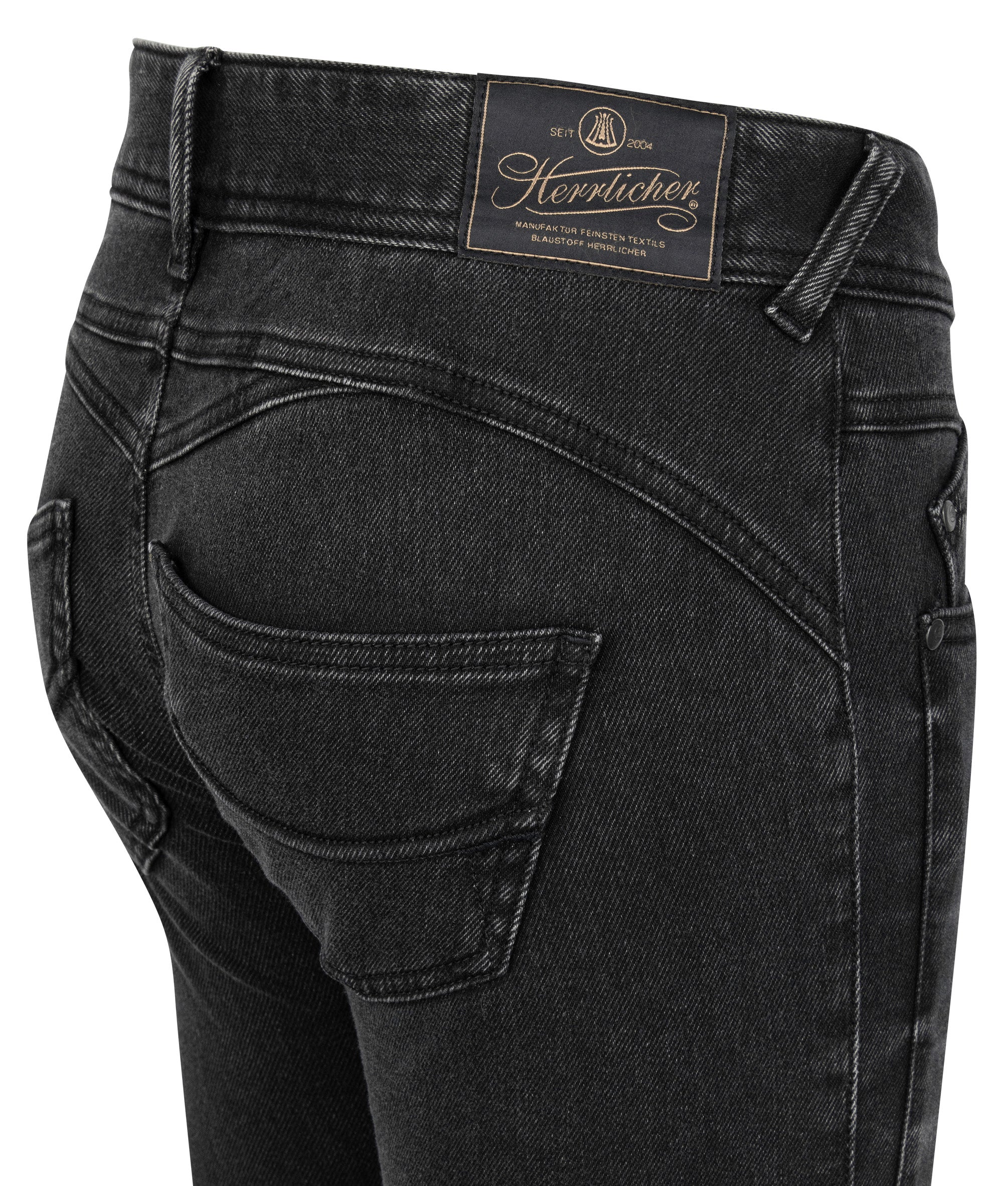HERRLICHER GILA Slim Organic Denim Thermo - Night Worn Black - 5606-OD333-950 von Herrlicher