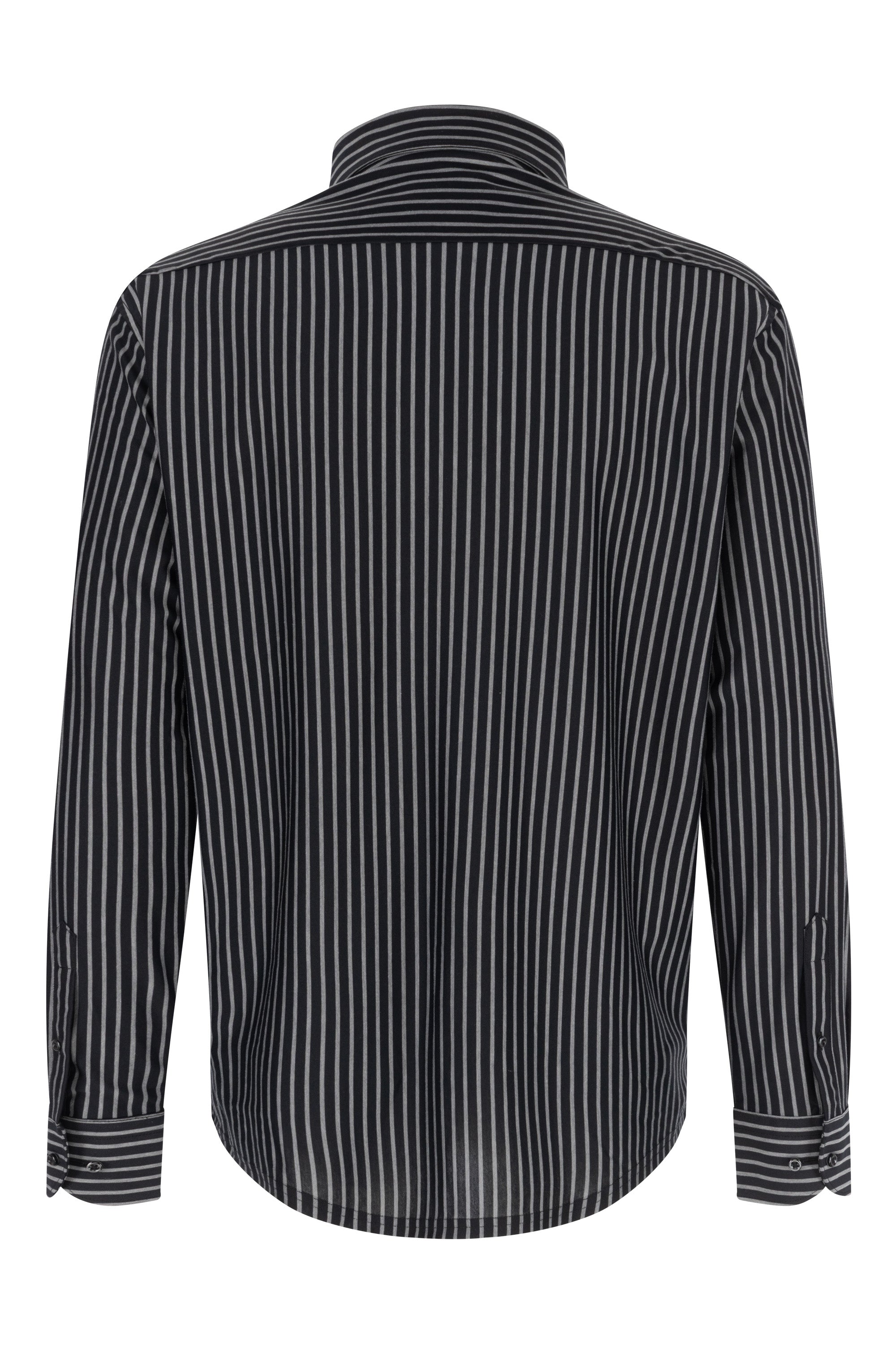 ETERNA 1863 Comfort Fit Langarm Hemd - Midnight Pinstripe - 1225-38-LSK1