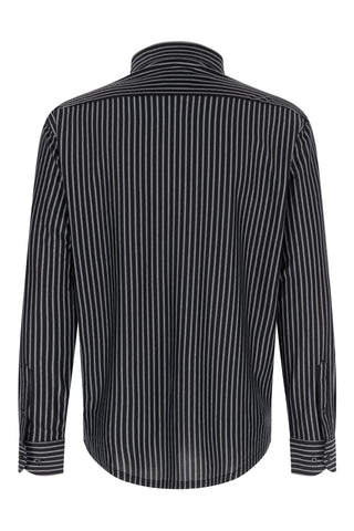 ETERNA 1863 Comfort Fit Langarm Hemd - Midnight Pinstripe - 1225-38-LSK1