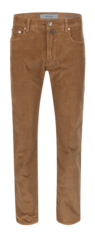 PIERRE CARDIN Lyon Tapered Hose - Saddlewood Brown - 34540 3006.8215