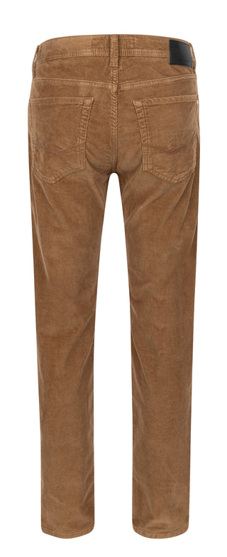 PIERRE CARDIN Lyon Tapered Hose - Saddlewood Brown - 34540 3006.8215