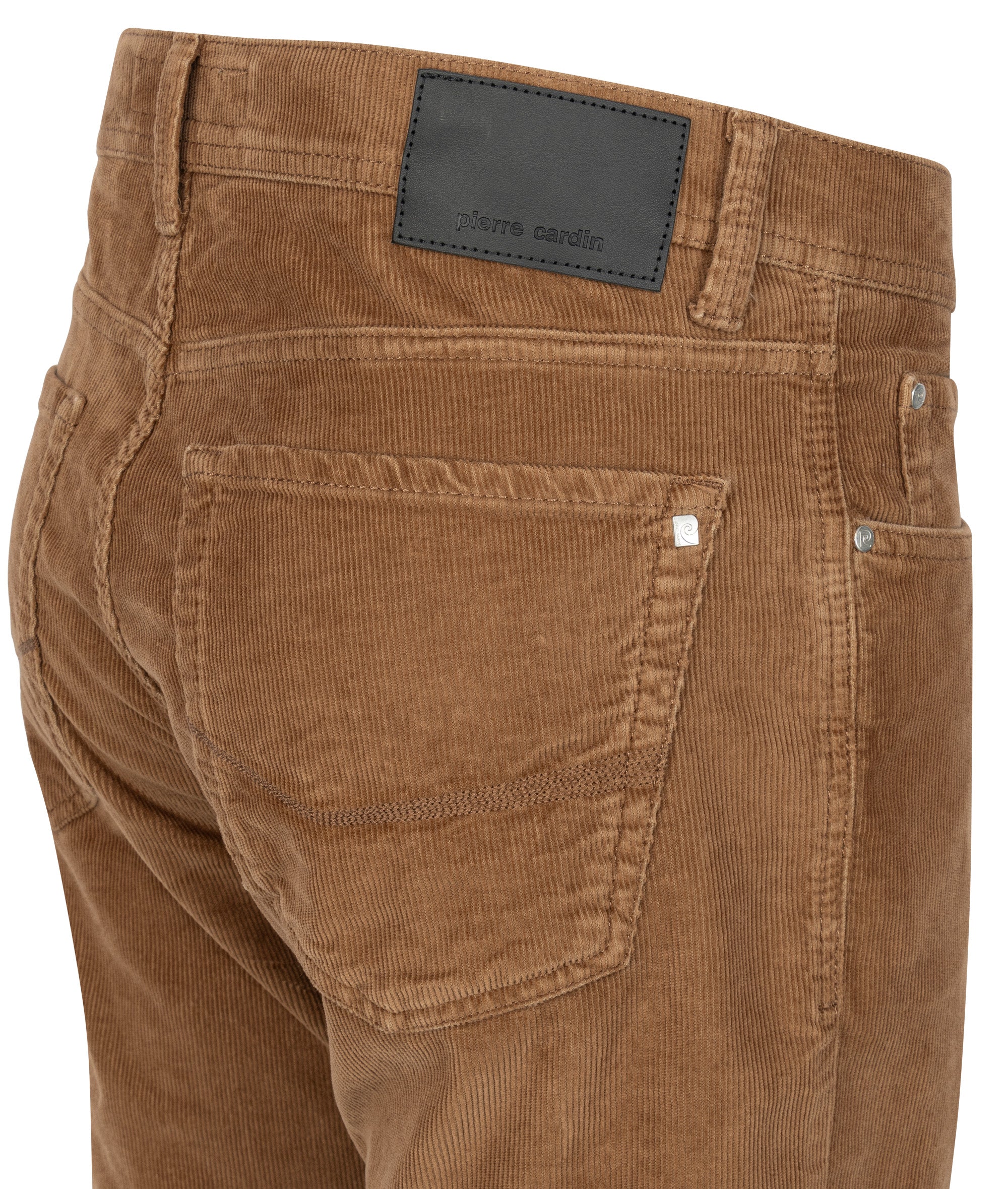 PIERRE CARDIN Lyon Tapered Hose - Saddlewood Brown - 34540 3006.8215 von Pierre Cardin