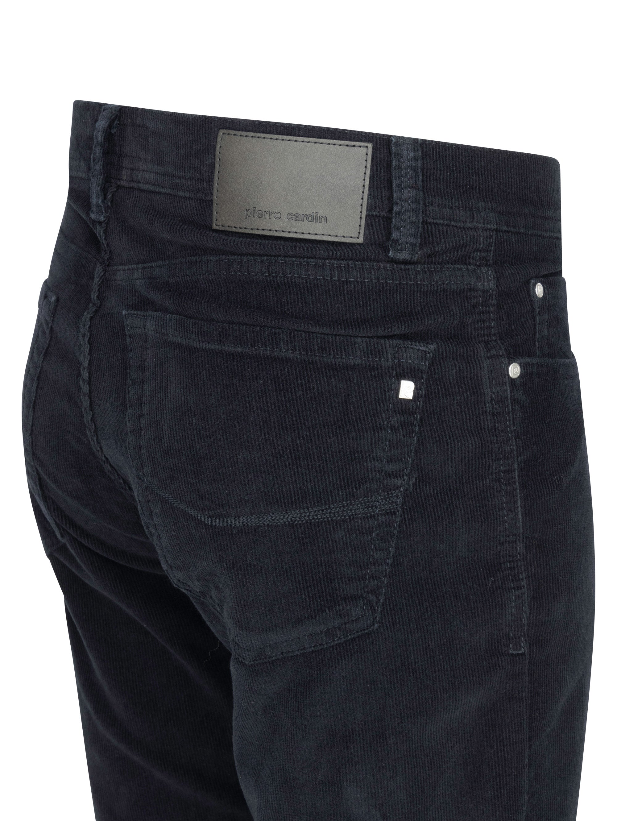 PIERRE CARDIN LYON TAPERED Chasing Navy Cord Trousers - 34540 3006.6000 von Pierre Cardin
