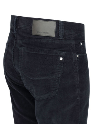 PIERRE CARDIN LYON TAPERED Chasing Navy Cord Trousers - 34540 3006.6000