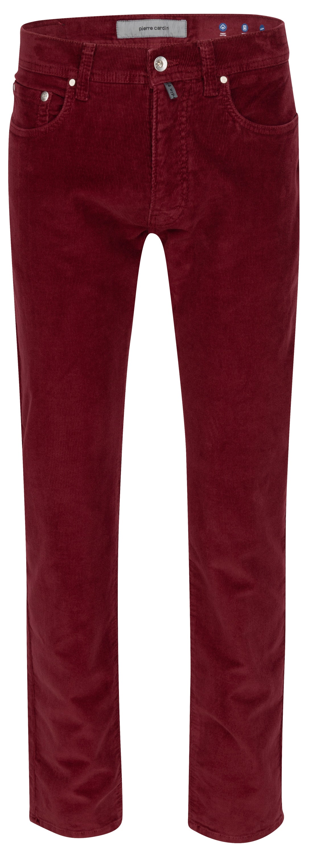 PIERRE CARDIN LYON TAPERED Stoffhose - Crimson Bordeaux Cord - 34540 3006.4307