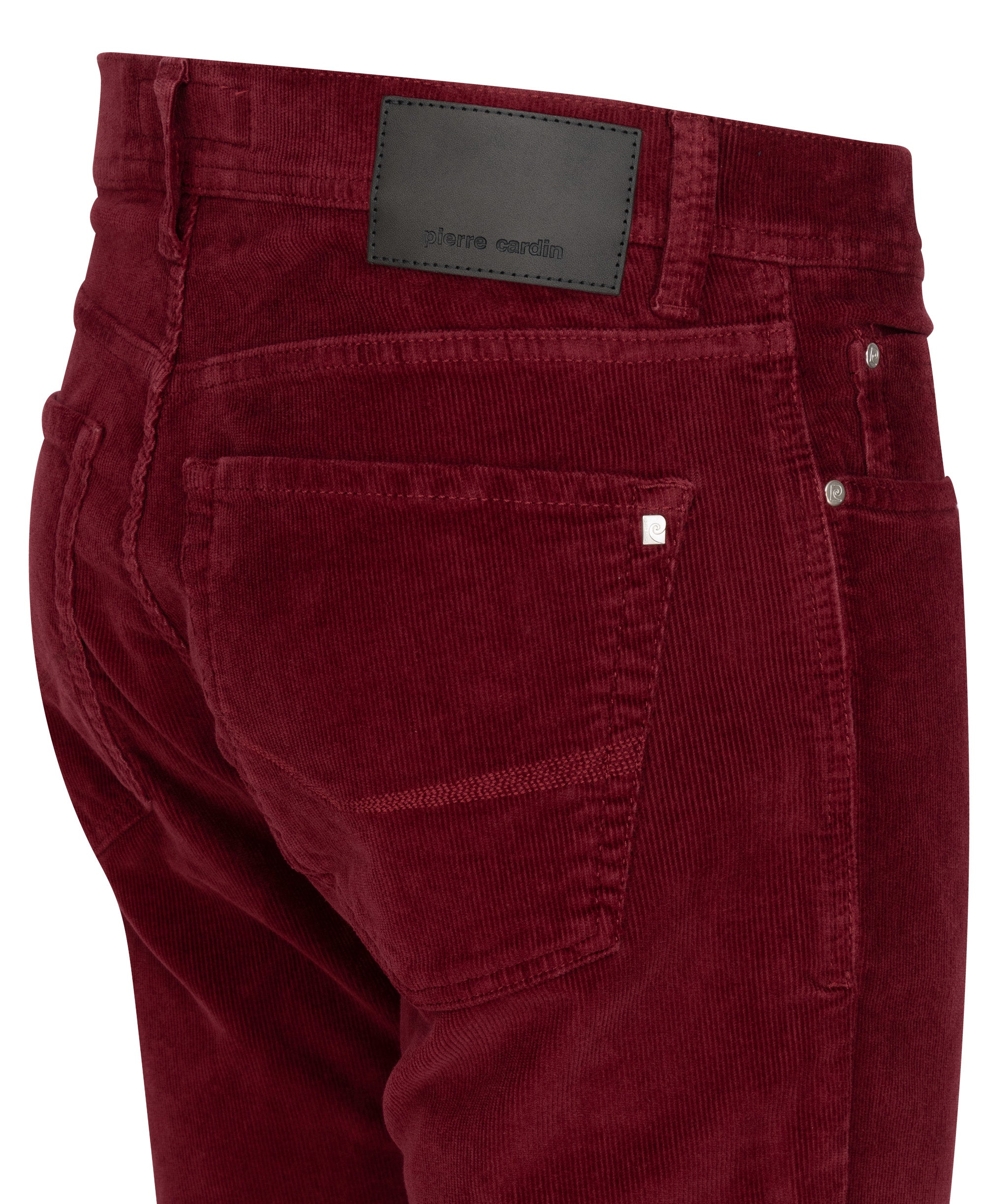 PIERRE CARDIN LYON TAPERED Stoffhose - Crimson Bordeaux Cord - 34540 3006.4307 von Pierre Cardin