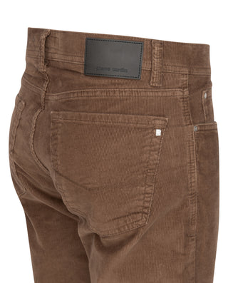 PIERRE CARDIN LYON TAPERED Stoffhose - Umber Nomad Brown - 34540 3006.8216