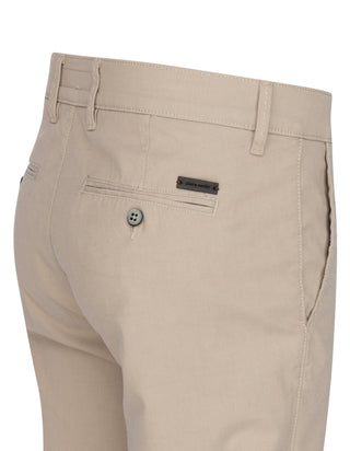 PIERRE CARDIN LYON TAPERED Chino Sand Hush - 33757 1026.1025
