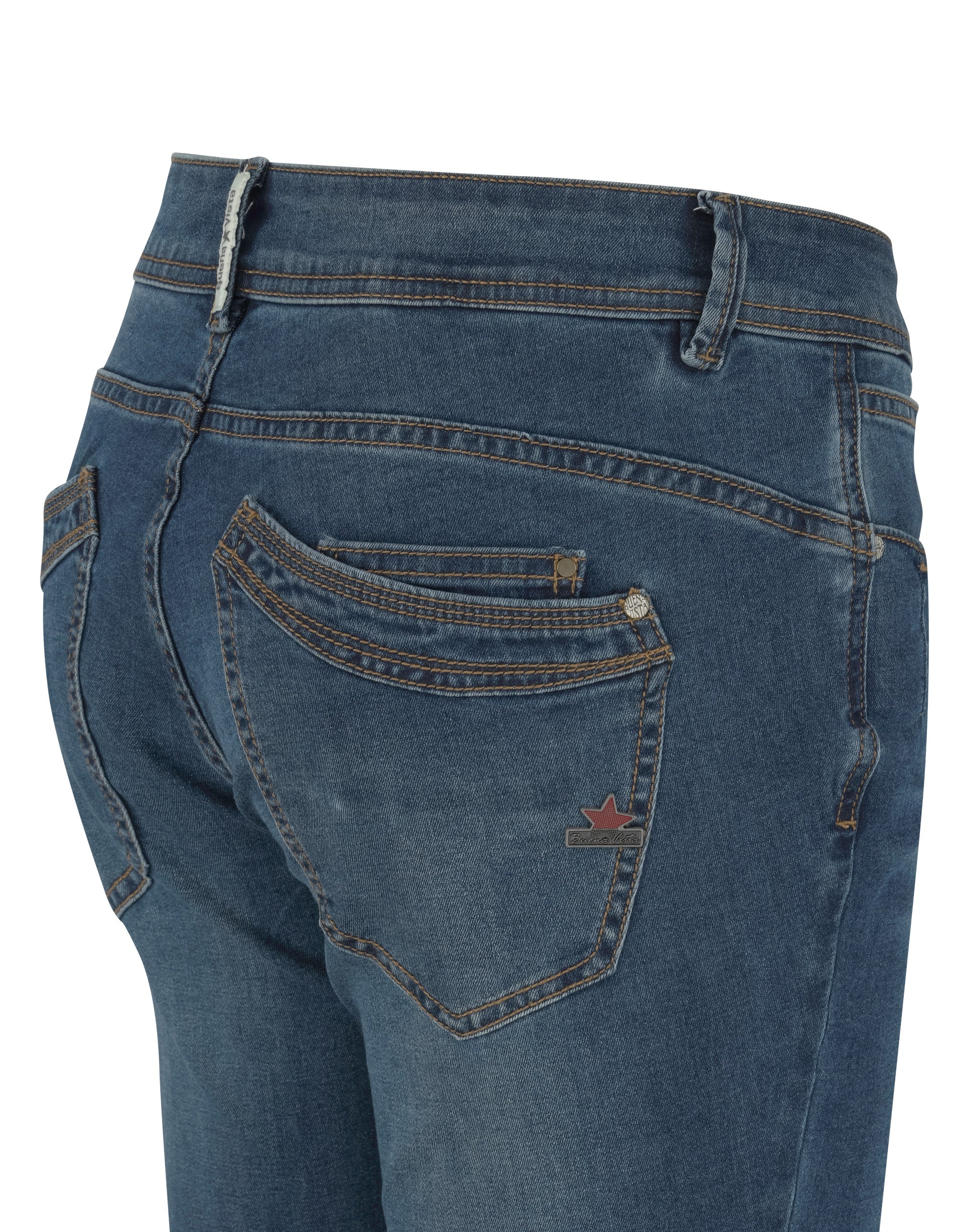 BUENA VISTA MALIBU pierre moyenne 888 B5001 370.2519 - Denim stretch von Buena Vista