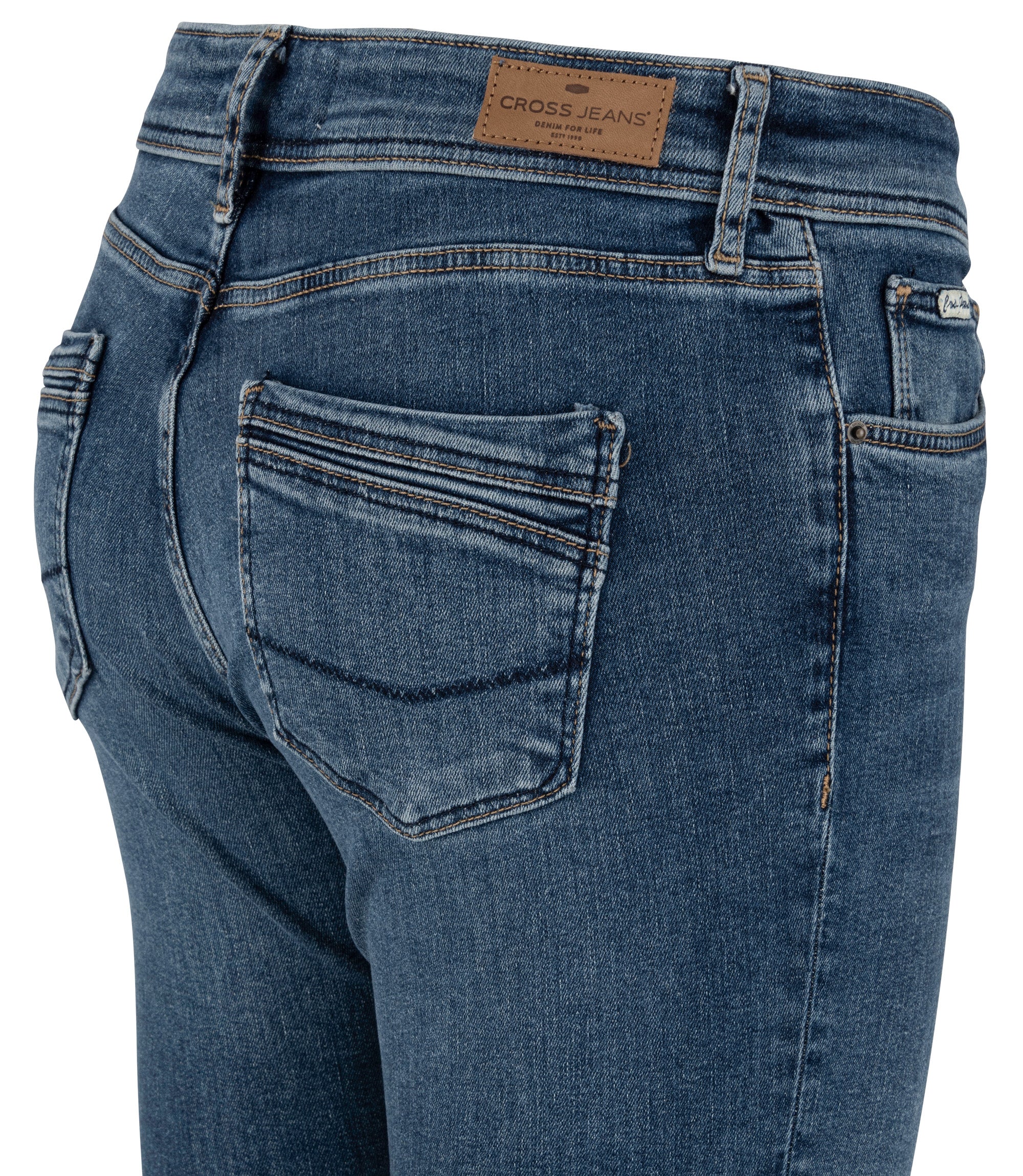 CROSS JEANS Anya Jeans - Deep Harbor Blue - P489-218 von Cross Jeans