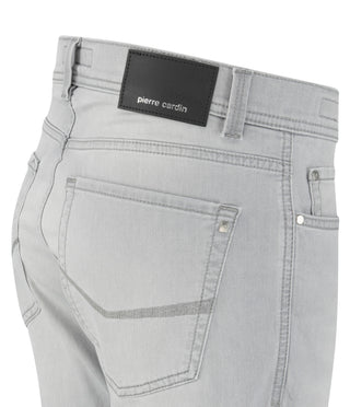 PIERRE CARDIN LYON TAPERED Jeans - Silver Mist Stone - 34510 8135.9835
