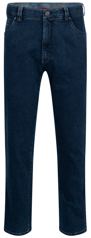 MEYER HOSEN DUBLIN Chino - Midnight Indigo Washed - 127-9-4541.17