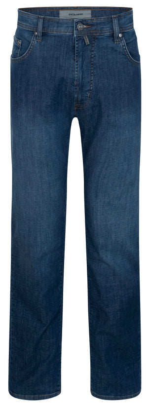 PIERRE CARDIN Dijon Five Pocket - Indigo Wash Air - 32310 7731.6822