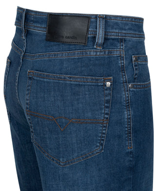 PIERRE CARDIN Dijon Five Pocket - Indigo Wash Air - 32310 7731.6822