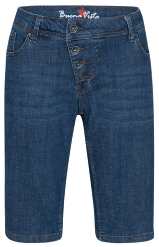 BUENA VISTA Malibu Shorts - Faded Indigo Wave - 2304 B5025 347.5013