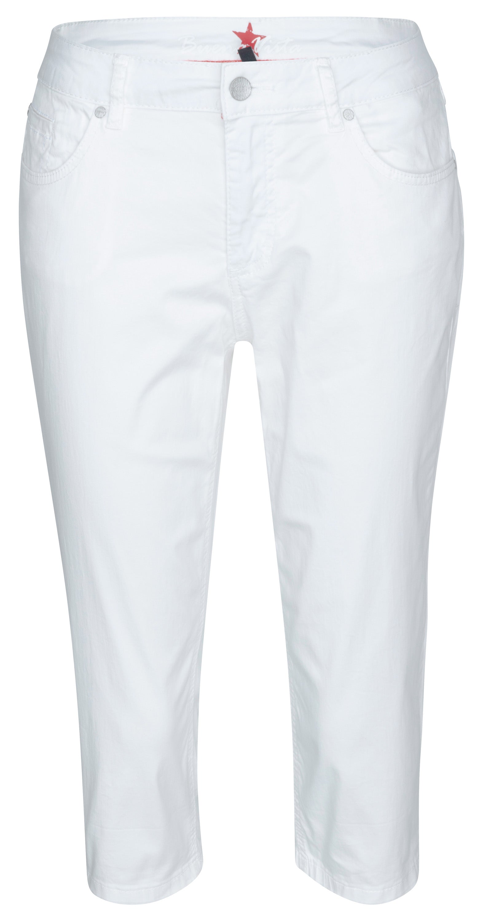 BUENA VISTA Angela Five Pocket - Bright Ivory Denim - 2305 B5824 4003.2495