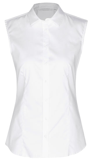 ETERNA CLASSIC FIT ohne Arm Bluse - Moonlit Ivory - 5585-00-A217