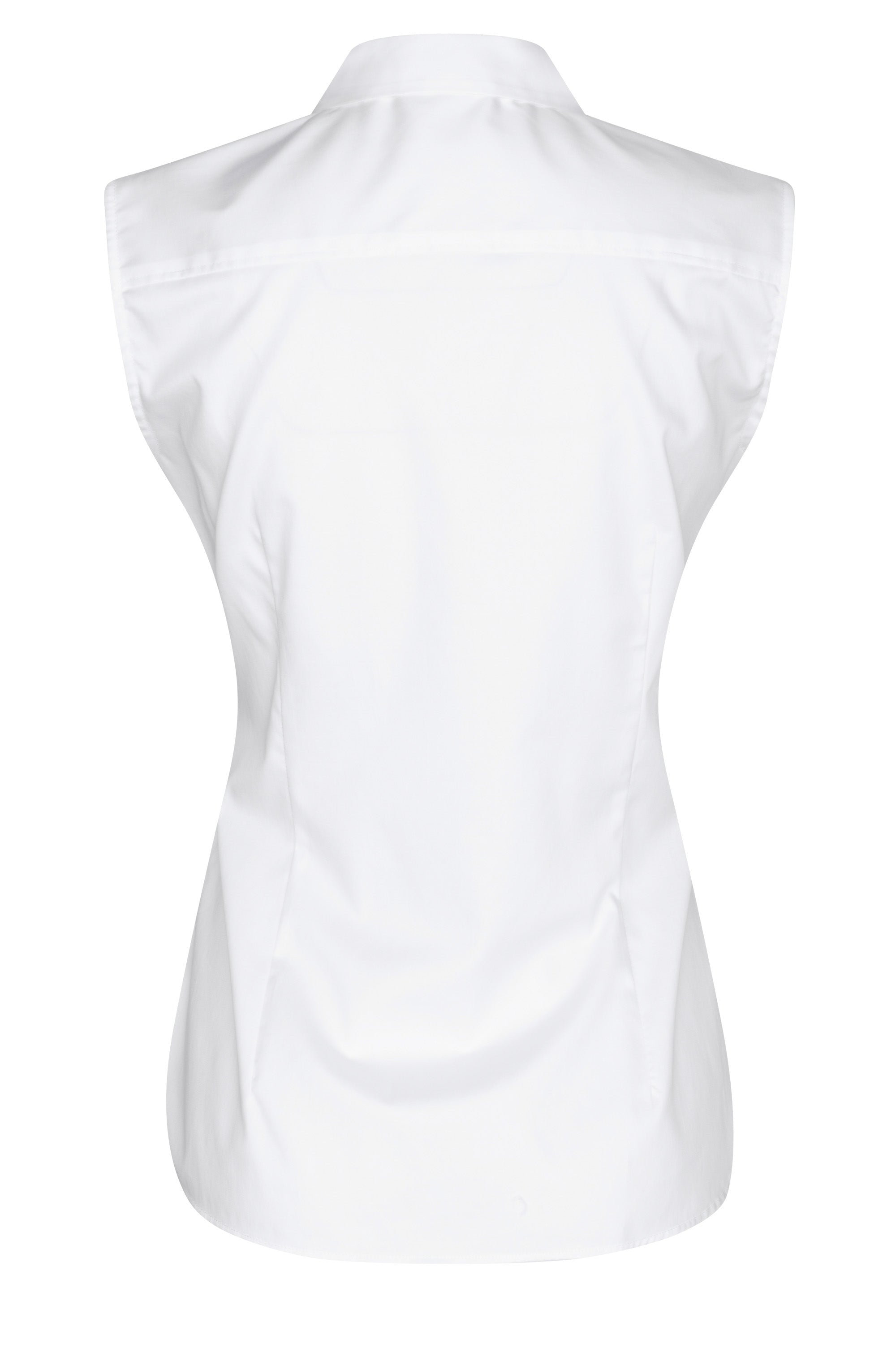 ETERNA CLASSIC FIT ohne Arm Bluse - Moonlit Ivory - 5585-00-A217