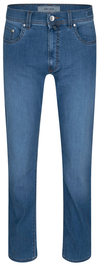 PIERRE CARDIN LYON TAPERED Jeans - Blue Wash Atlas - 34510 7730.6837