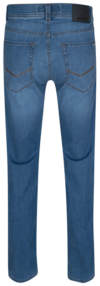 PIERRE CARDIN LYON TAPERED Jeans - Blue Wash Atlas - 34510 7730.6837