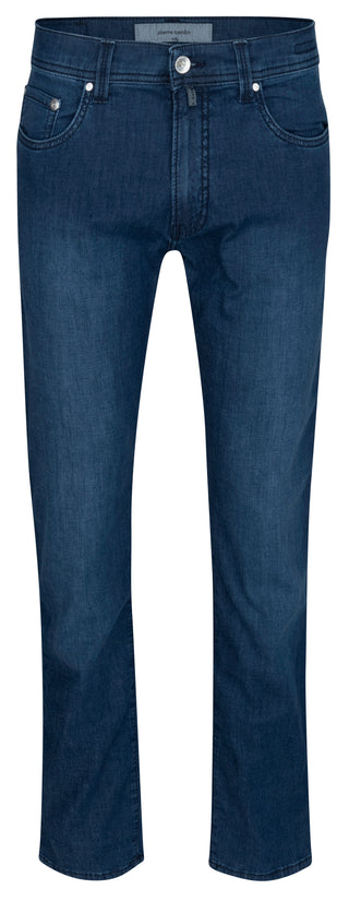 PIERRE CARDIN LYON TAPERED - Deep Indigo Wash - 34510 7730.6810