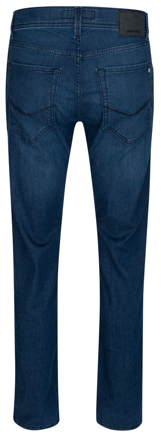 PIERRE CARDIN LYON TAPERED - Deep Indigo Wash - 34510 7730.6810