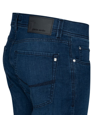 PIERRE CARDIN LYON TAPERED - Deep Indigo Wash - 34510 7730.6810