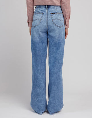 LEE STELLA A LINE take the hint WIDE LEG Schlaghose - Ocean Washway - 112346641