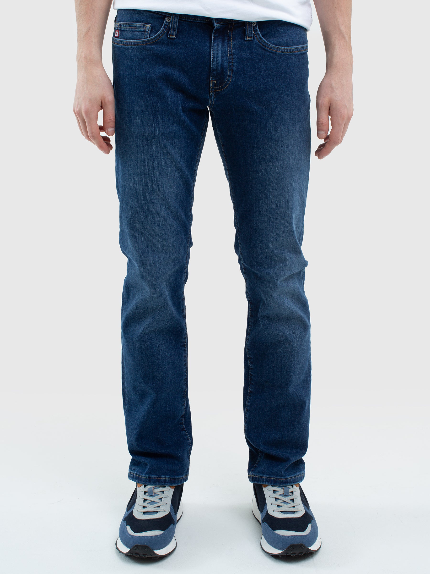 BIG STAR TERRY Five-Pocket - Coastal Indigo Wash - 110762499.499