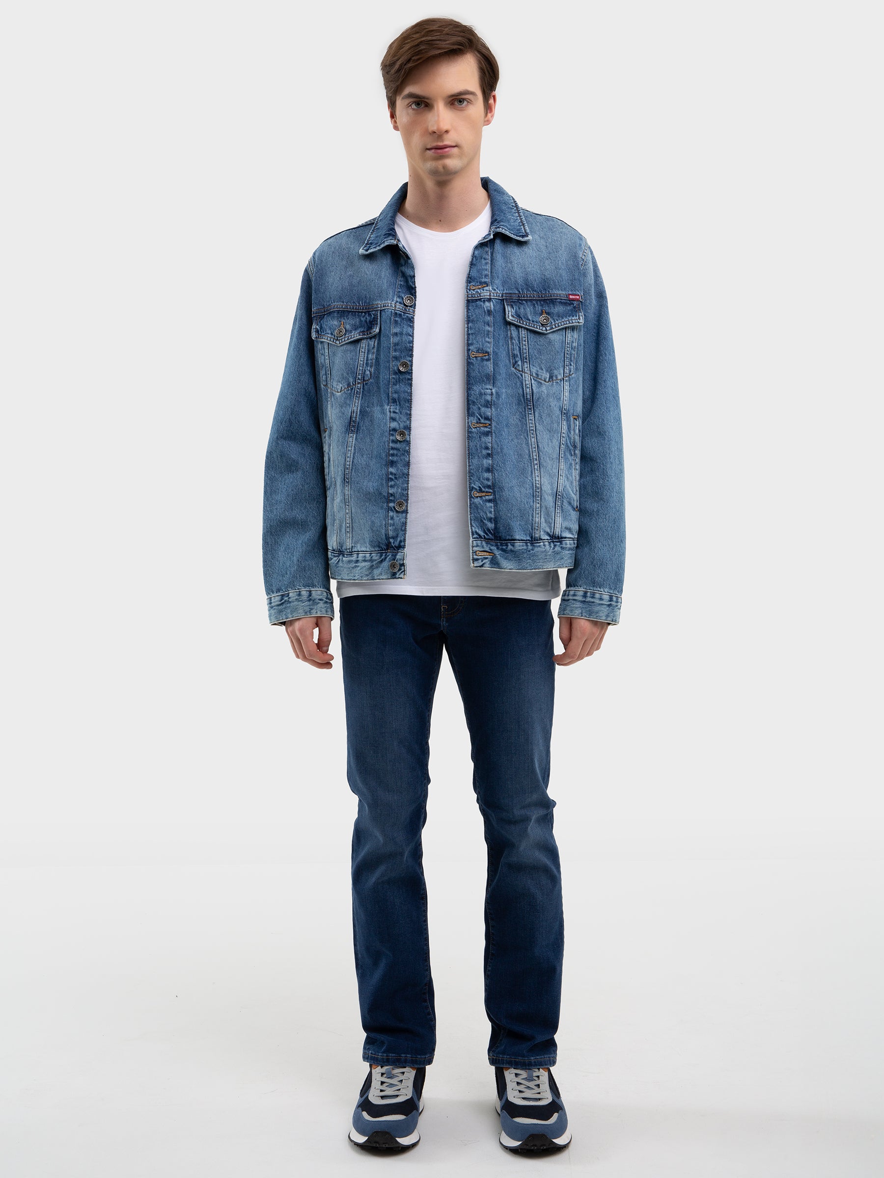 BIG STAR TERRY Five-Pocket - Coastal Indigo Wash - 110762499.499