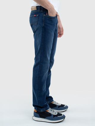 BIG STAR TERRY Five-Pocket - Coastal Indigo Wash - 110762499.499