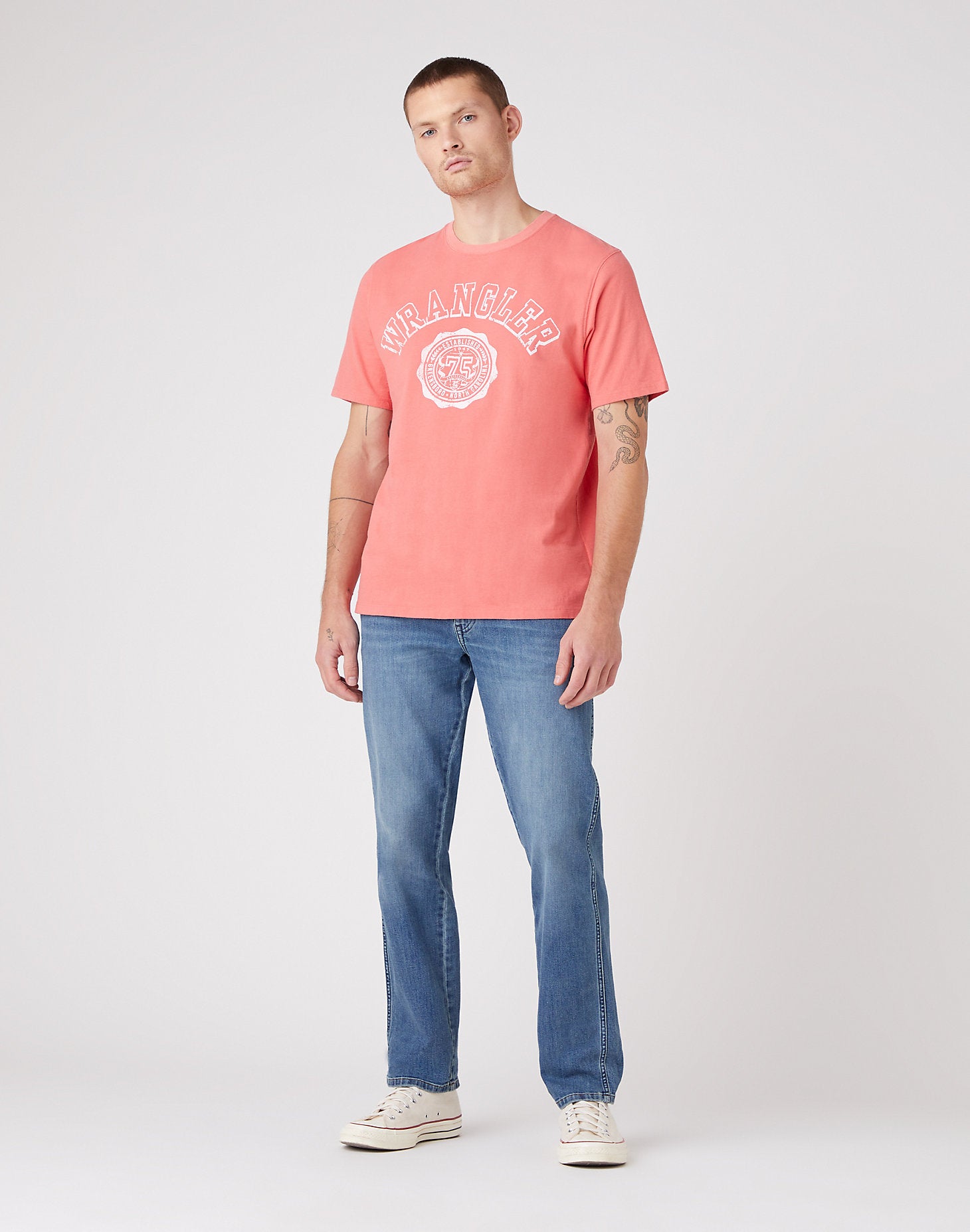 WRANGLER Texas Five-Pocket - Harbor Mist Blue - W121YJ38R von Wrangler
