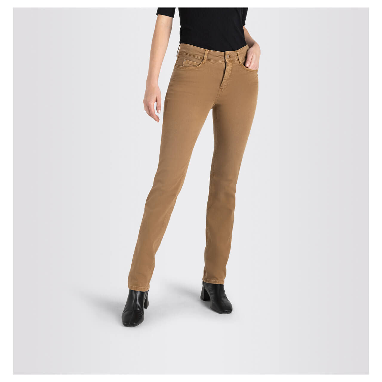 MAC MELANIE Jeans - Toffee Amber Brown - 5040-00-0389-255W