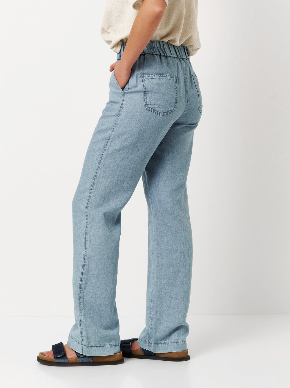 TONI PIA Wide Leg Jeans - Misty Lagoon Blue - 1-1818-33-71023.053 von Toni