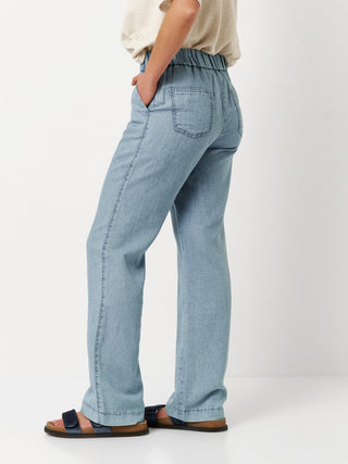 TONI PIA Wide Leg Jeans - Misty Lagoon Blue - 1-1818-33-71023.053