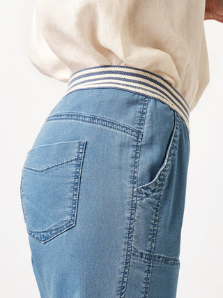 TONI SUE Jogpants 3/4 - Harbor Mist Blue - 1-1805-8-21021.053