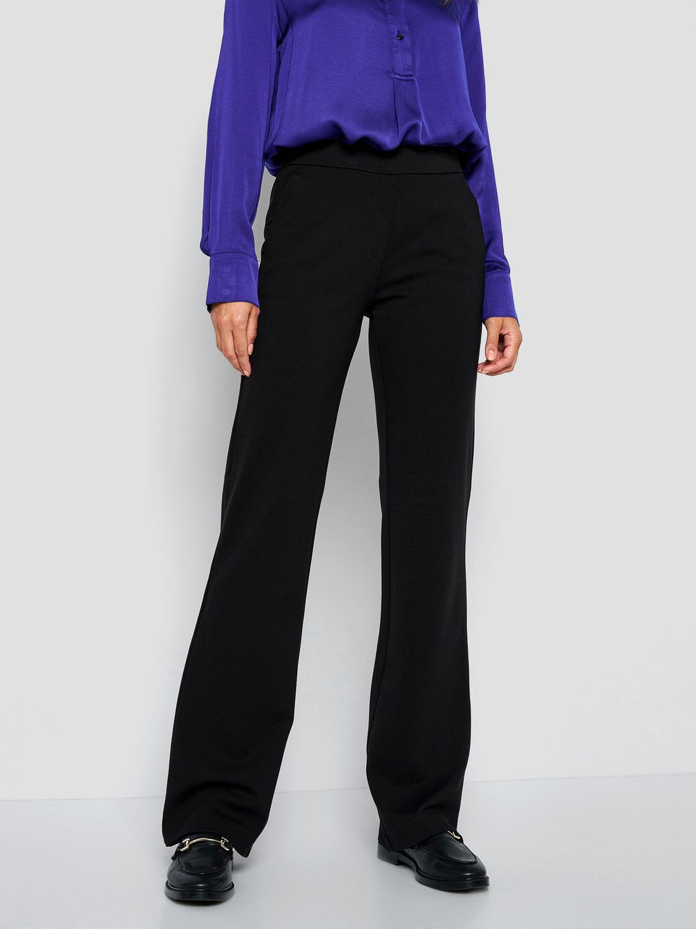 TONI JENNY Wide Leg - Midnight Jet Black - 1-1213-61-61002.891